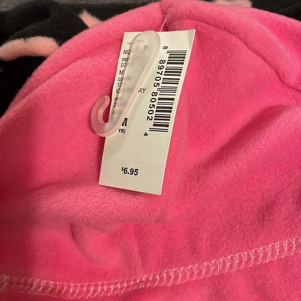 NWT girls fleece and hat from The Children’s Place size 7/8 - Picture 7 of 7